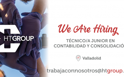 Buscamos técnico/a junior en Contabilidad y Consolidación en Valladolid