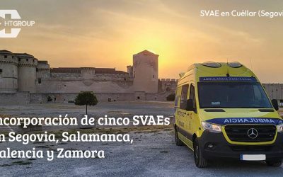 El grupo HTG refuerza el servicio y renueva unidades para la atención de la emergencia en Castilla y León