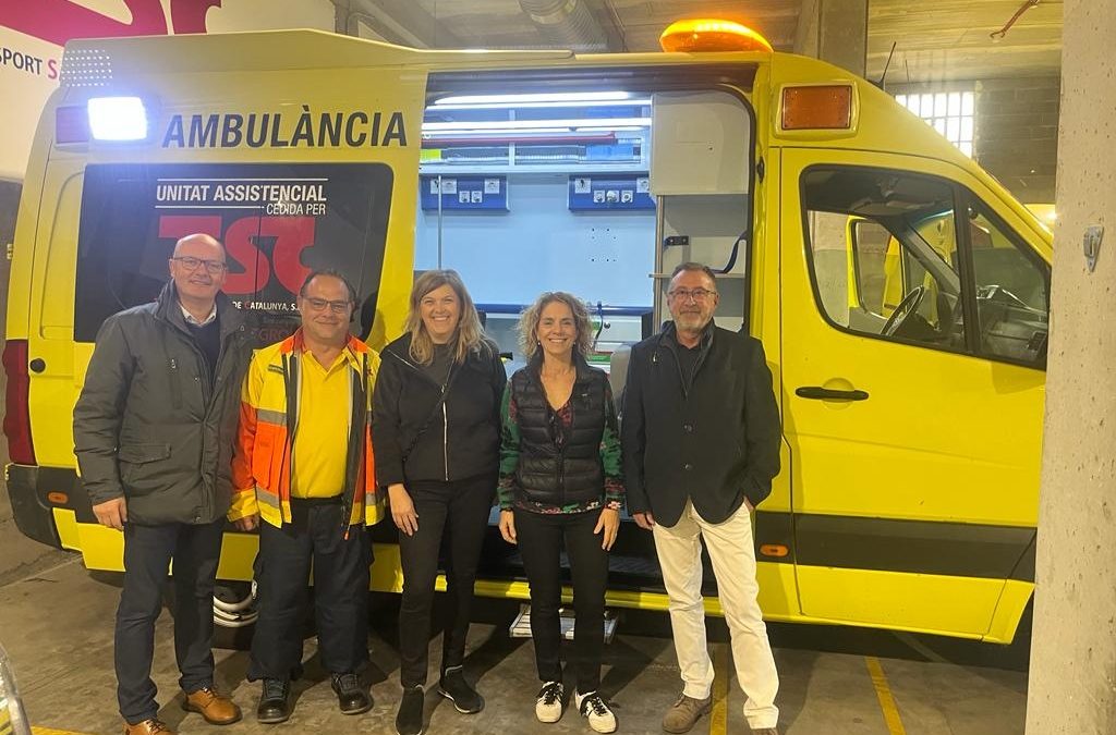 TSC dona diverses unitats assistencials a centres de formació de Catalunya